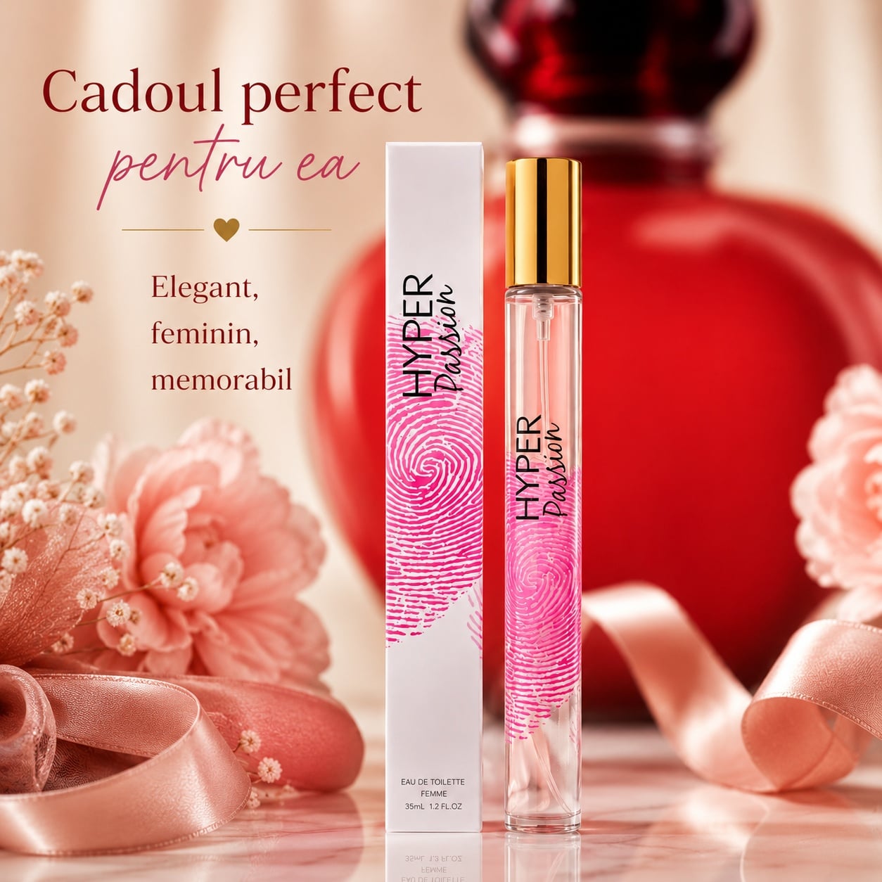 Hyper Passion 35 ml cadoul perfect pentru ea parfum elegant feminin și memorabil