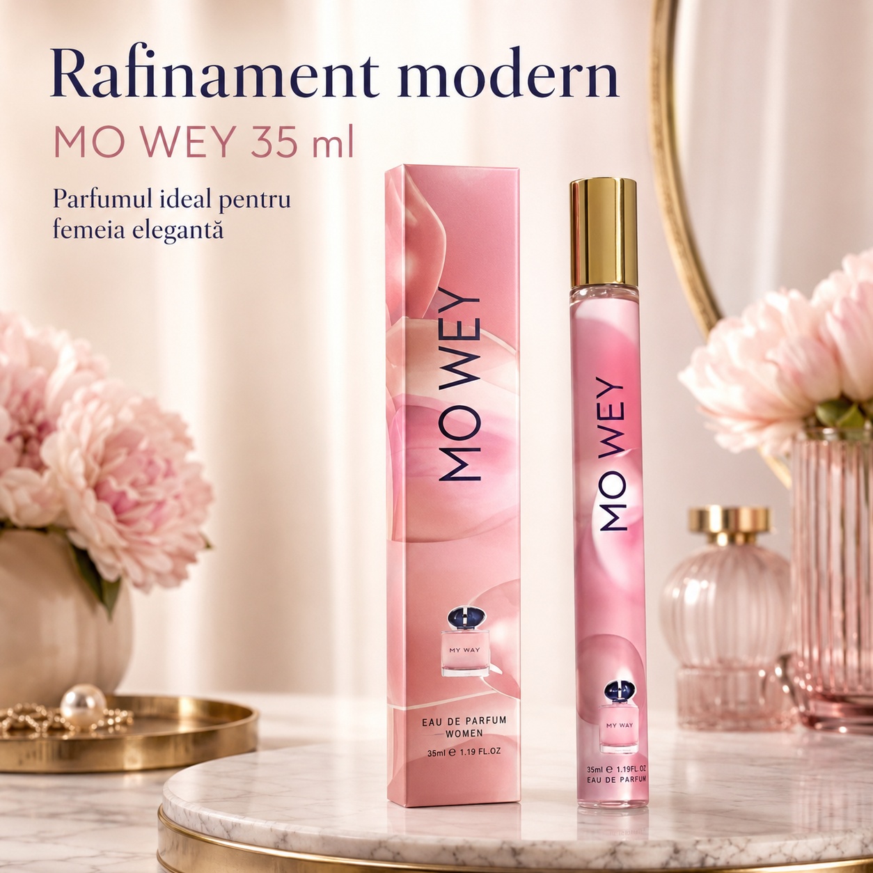 Mo Wey 35 ml rafinament modern, parfumul ideal pentru femeia elegantă
