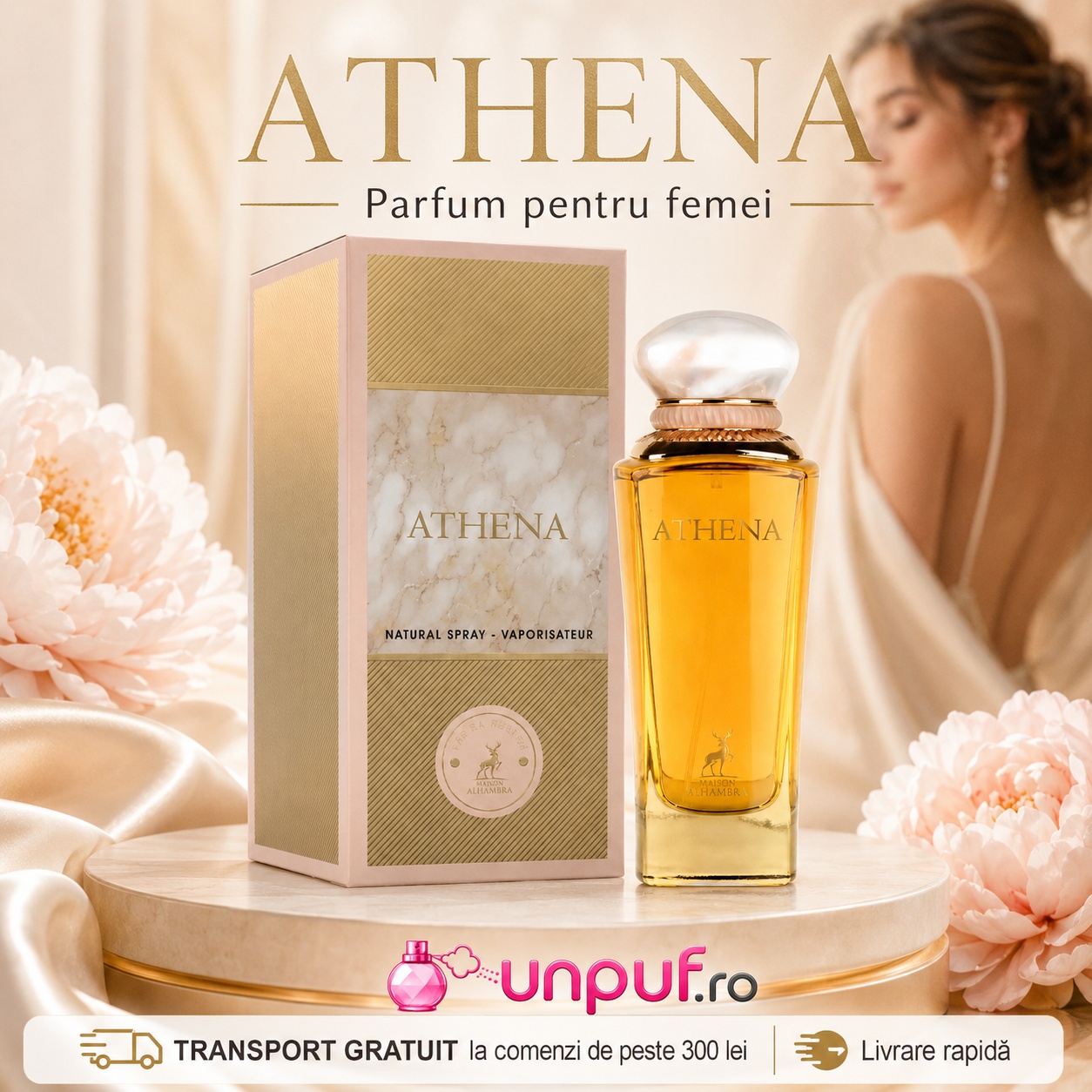 Alhambra Athena parfum pentru femei cu transport gratuit la comenzi eligibile
