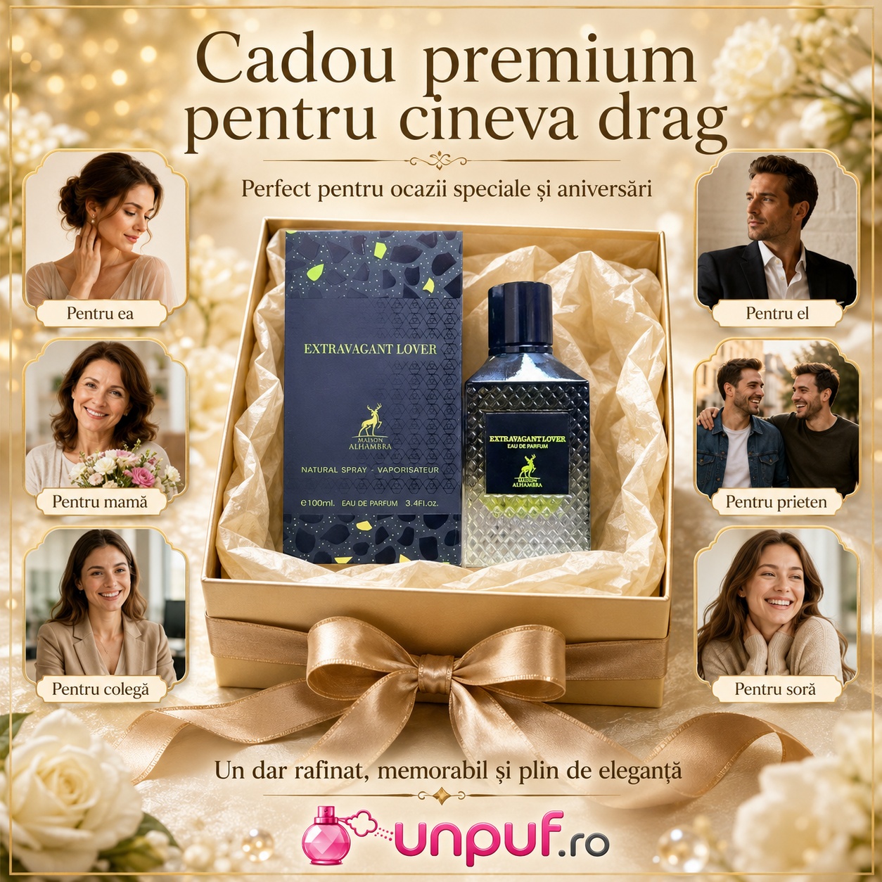 Alhambra Extravagant Lover cadou premium pentru damă bărbat unisex familie prieteni sau colegi