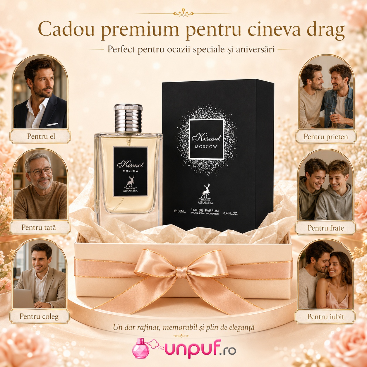 Alhambra Kismet Moscow cadou premium pentru bărbați, familie și persoane dragi