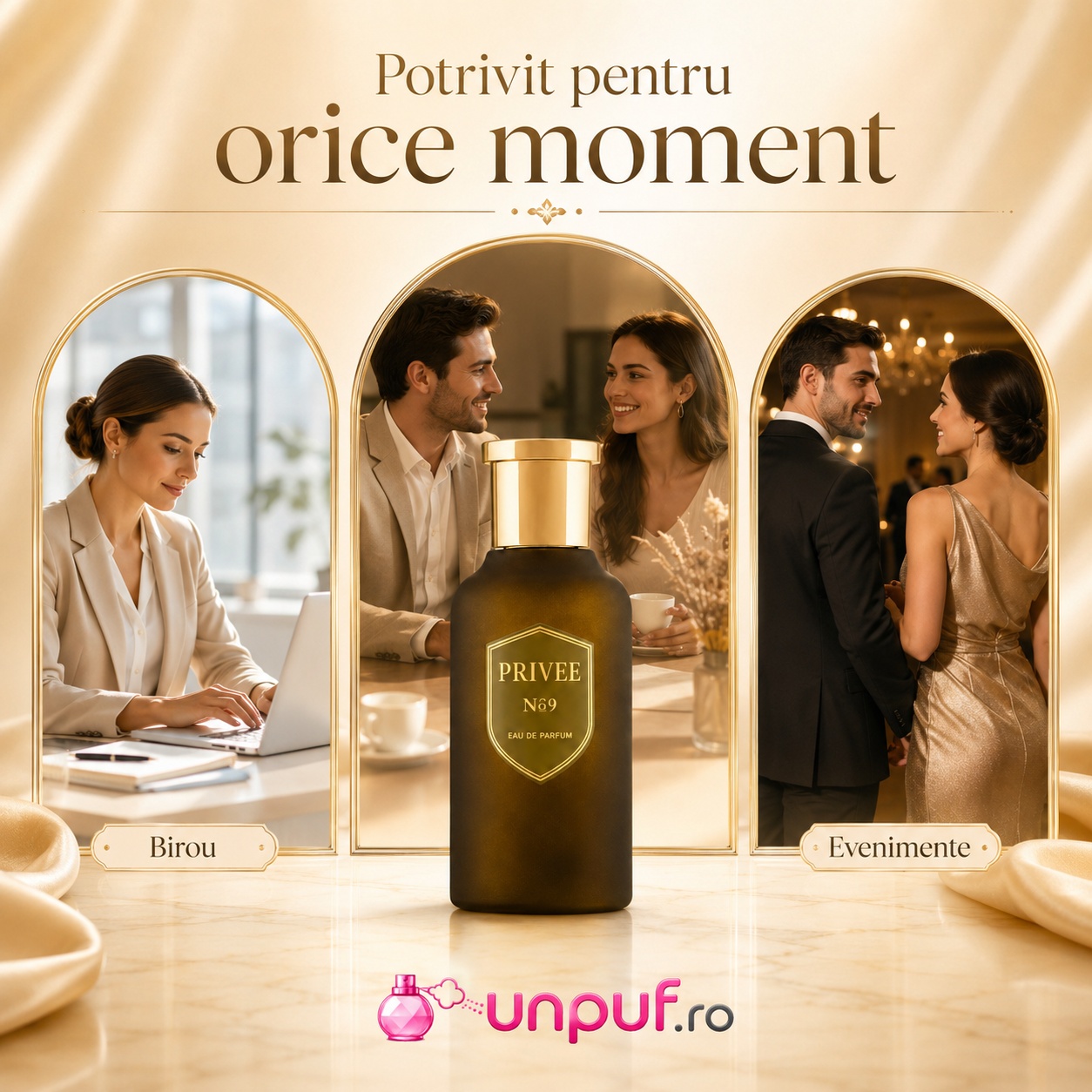 Flavia Privee No9 potrivit pentru birou, întâlniri, evenimente și momente speciale