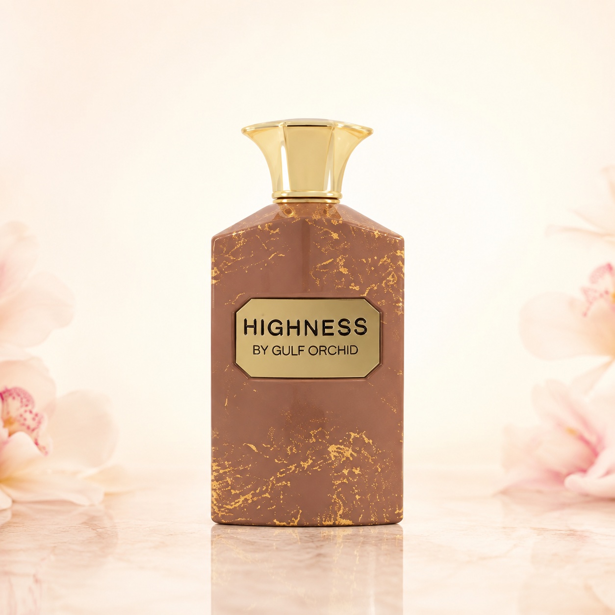 Sticlă Gulf Orchid Highness Eau de Parfum, parfum floral-fructat cu note fumurii și lemnoase