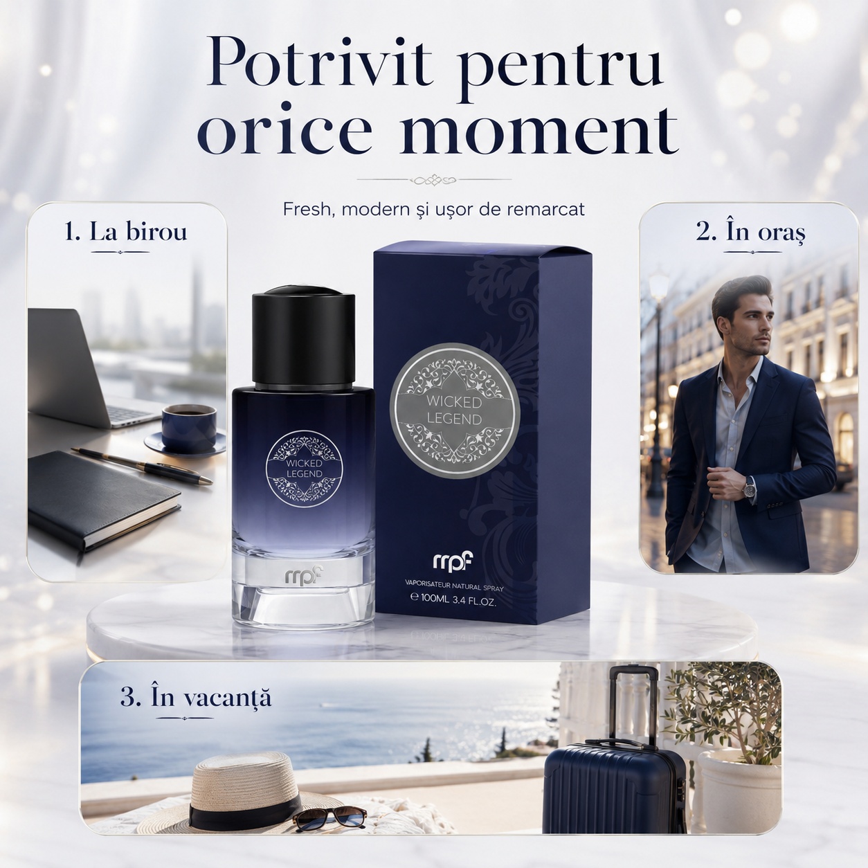 My Perfumes Wicked Legend potrivit pentru birou, ieșiri, vacanță și sezon cald