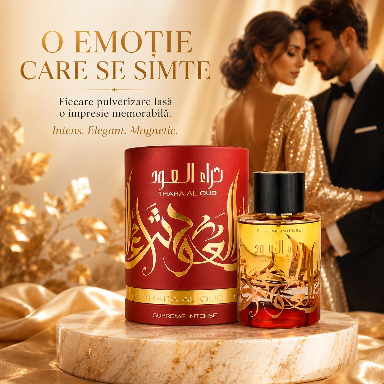 Thara Al Oud Supreme Intense parfum romantic unisex intens elegant și magnetic