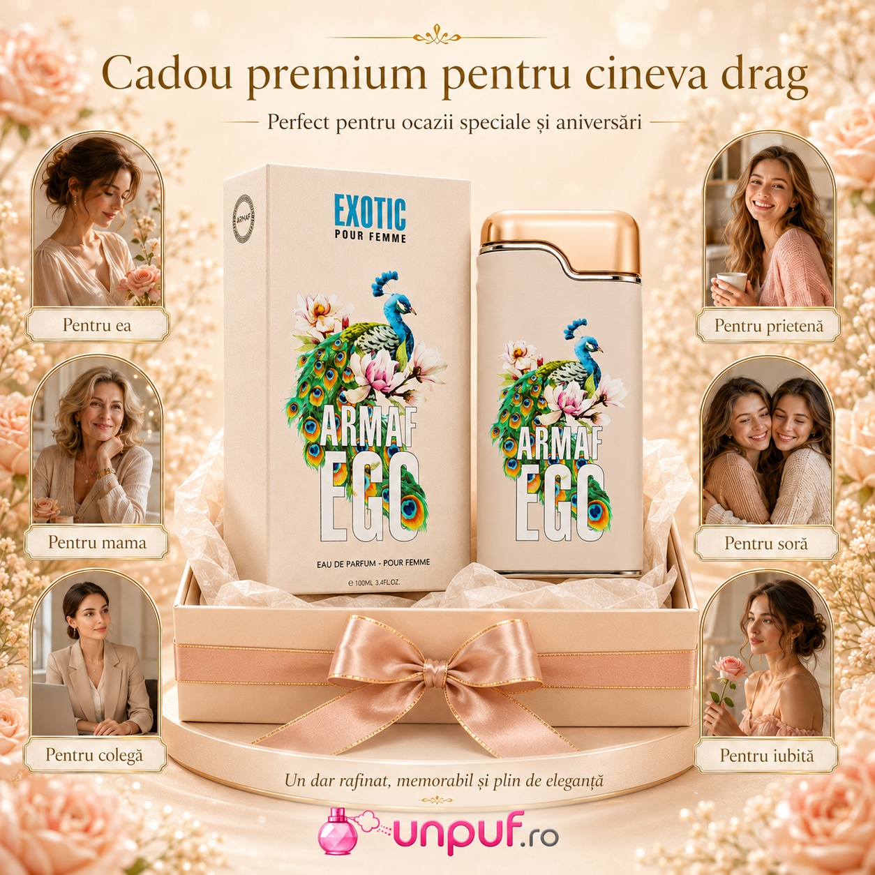 Armaf Ego Exotic cadou premium pentru cineva drag, parfum elegant și memorabil