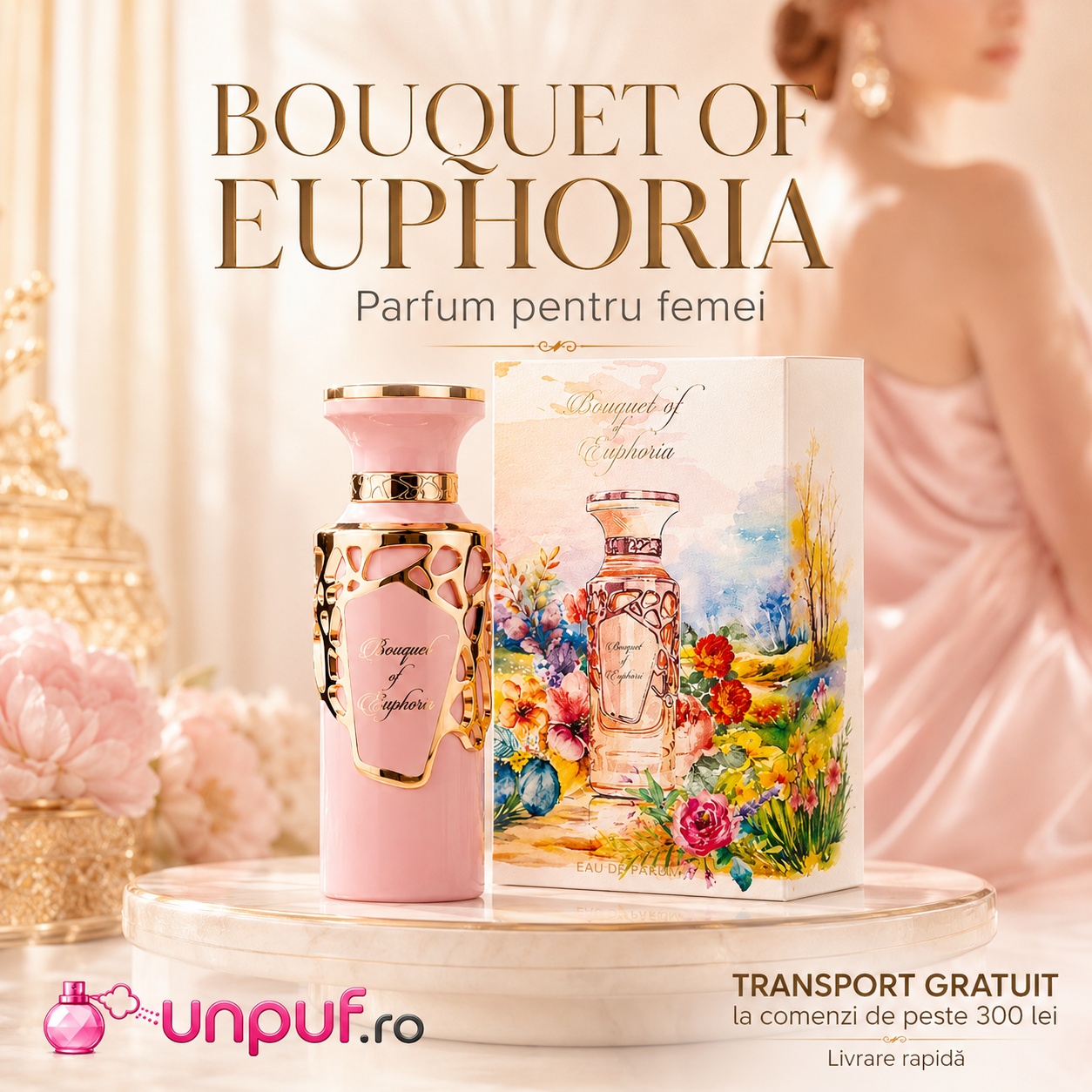 Bouquet of Euphoria parfum pentru femei cu transport gratuit și livrare rapidă