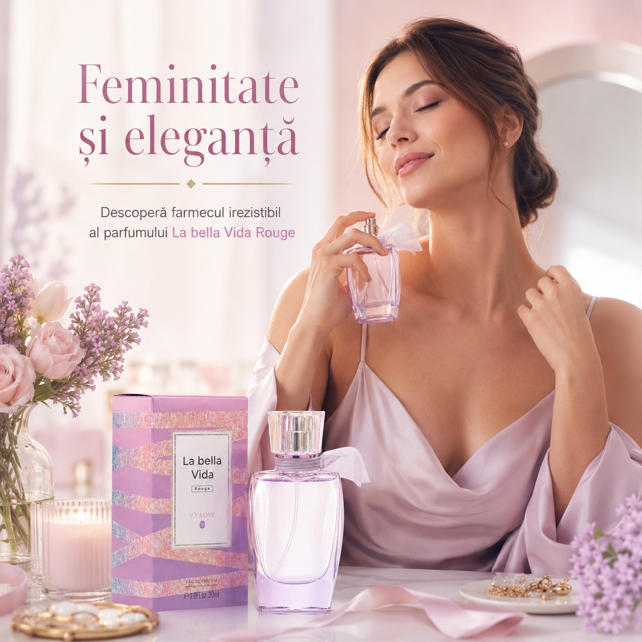 V.V. Love La Bella Vida Rouge feminitate și eleganță