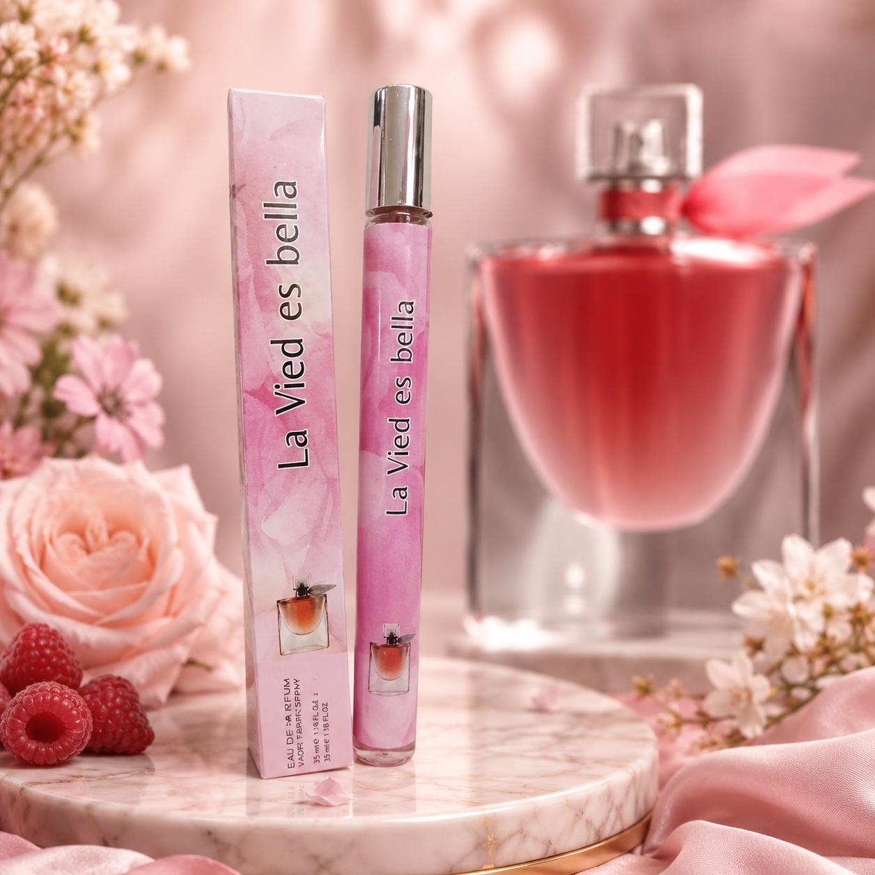 Parfum La Vied Es Bella 35 ml V.V. Love apă de parfum pentru damă inspirat de La Vie Est Belle Intens&eacute;ment Lanc&ocirc;me