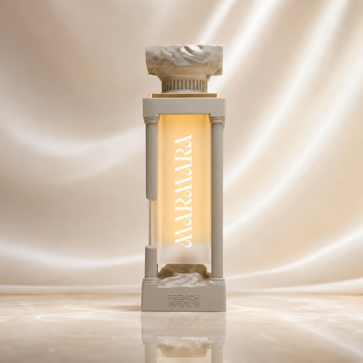 Flacon French Avenue Marmara 100 ml, parfum unisex cu design inspirat din arhitectura antică