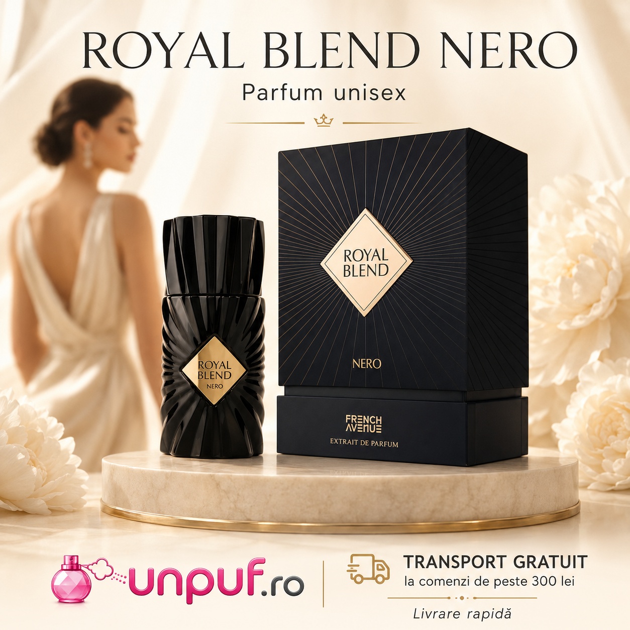 Royal Blend Nero French Avenue parfum unisex cu transport gratuit peste 300 lei și livrare rapidă