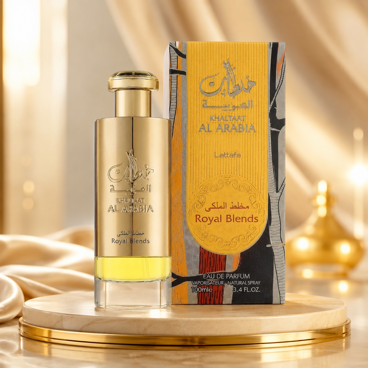 Parfum Arăbesc Unisex Khaltaat Al Arabia Royal Blends Lattafa 100 ml Apă de Parfum