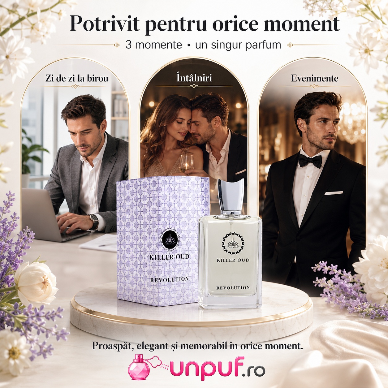 Killer Oud Revolution Paris Corner potrivit pentru zi de zi birou &icirc;nt&acirc;lniri și evenimente
