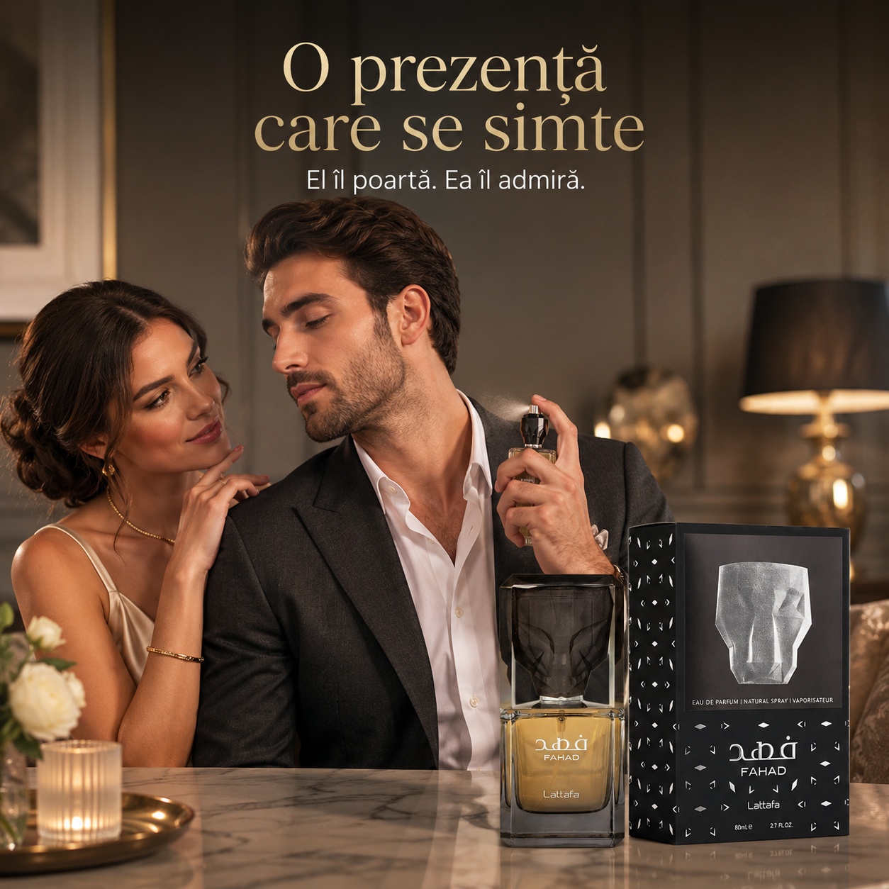 Lattafa Fahad, o prezență care se simte, parfum masculin pentru întâlniri și momente elegante