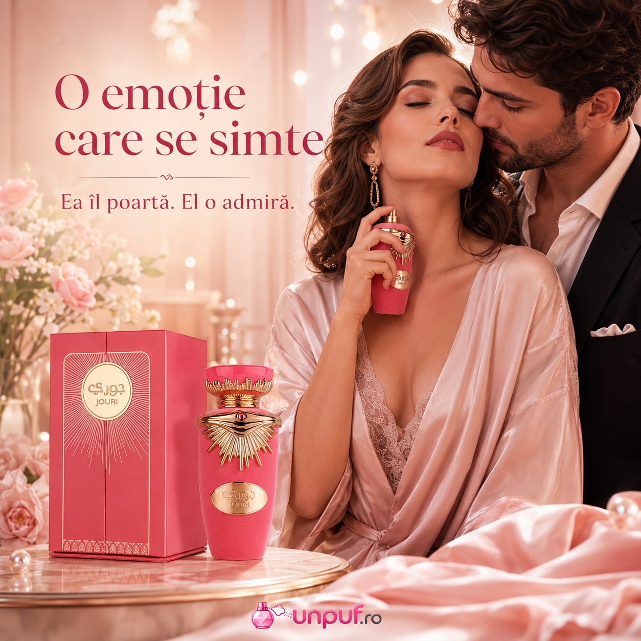Lattafa Jouri parfum pentru femei, romantic, elegant și memorabil