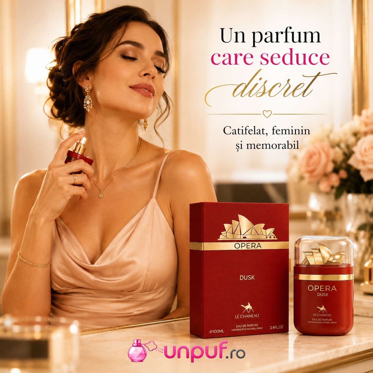 Le Chameau Opera Dusk parfum de damă catifelat feminin și memorabil care seduce discret