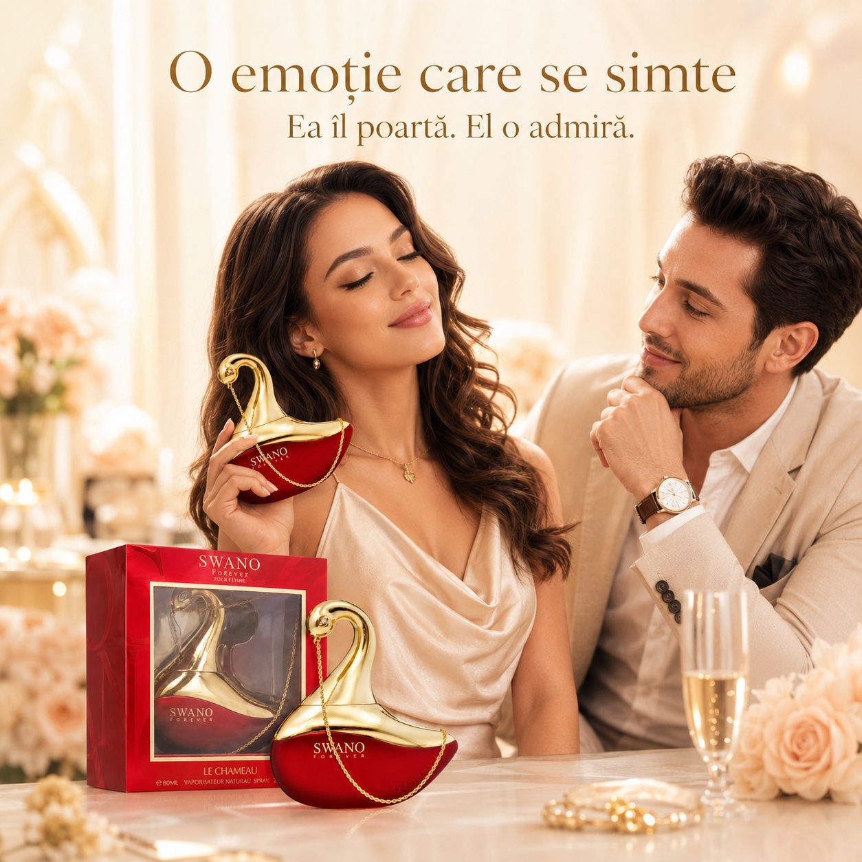 Le Chameau Swano Forever parfum de damă romantic și elegant pentru &icirc;nt&acirc;lniri și momente speciale