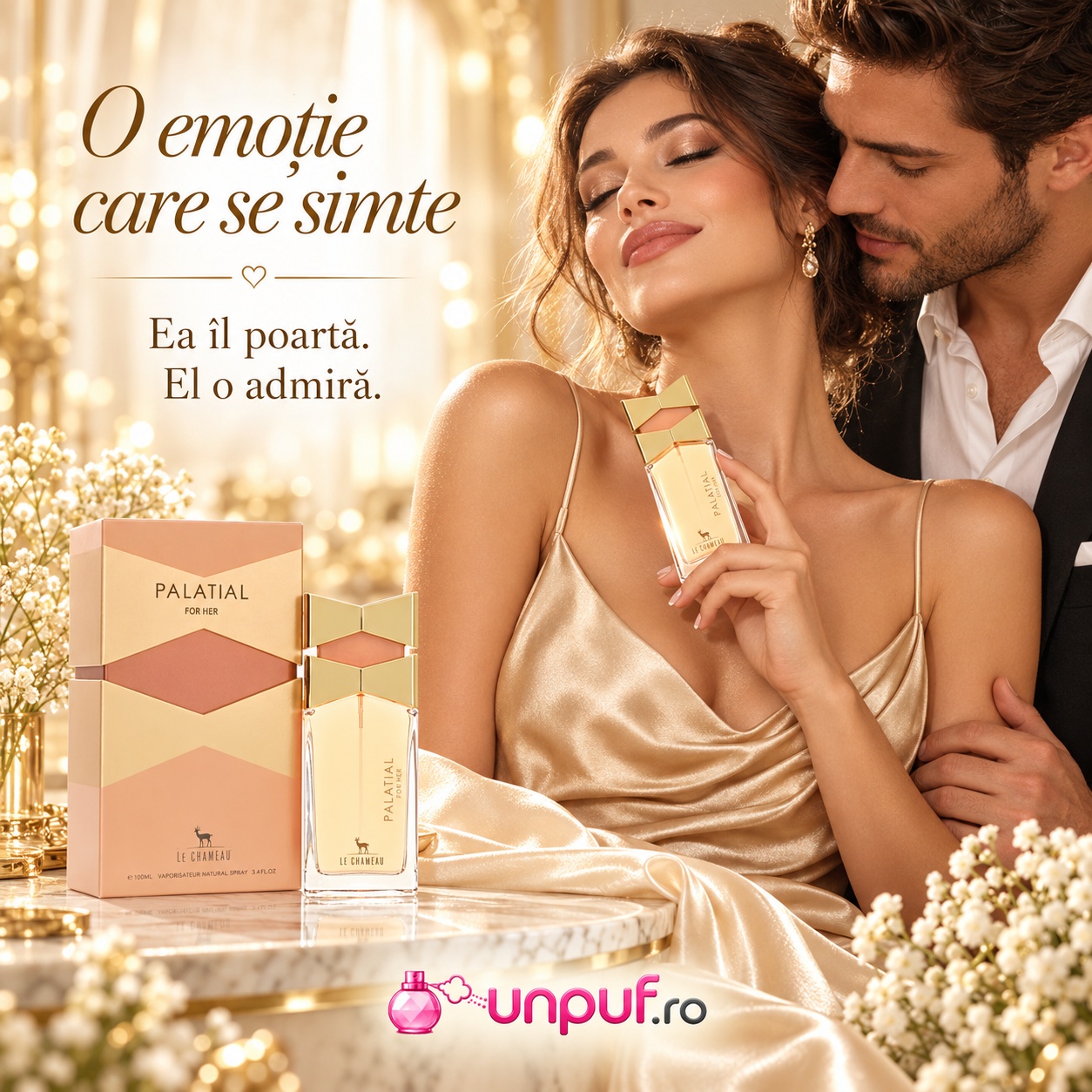 Palatial For Her parfum elegant cu aromă caldă, rafinată și admirată