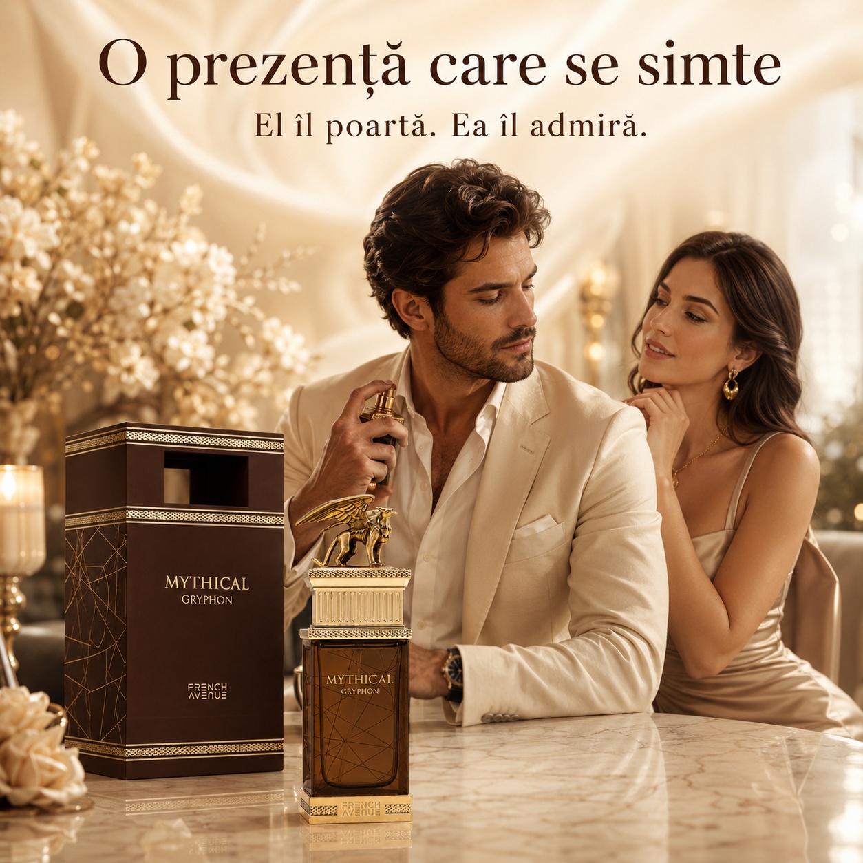 Mythical Gryphon parfum bărbătesc intens, elegant și magnetic pentru &icirc;nt&acirc;lniri și momente speciale