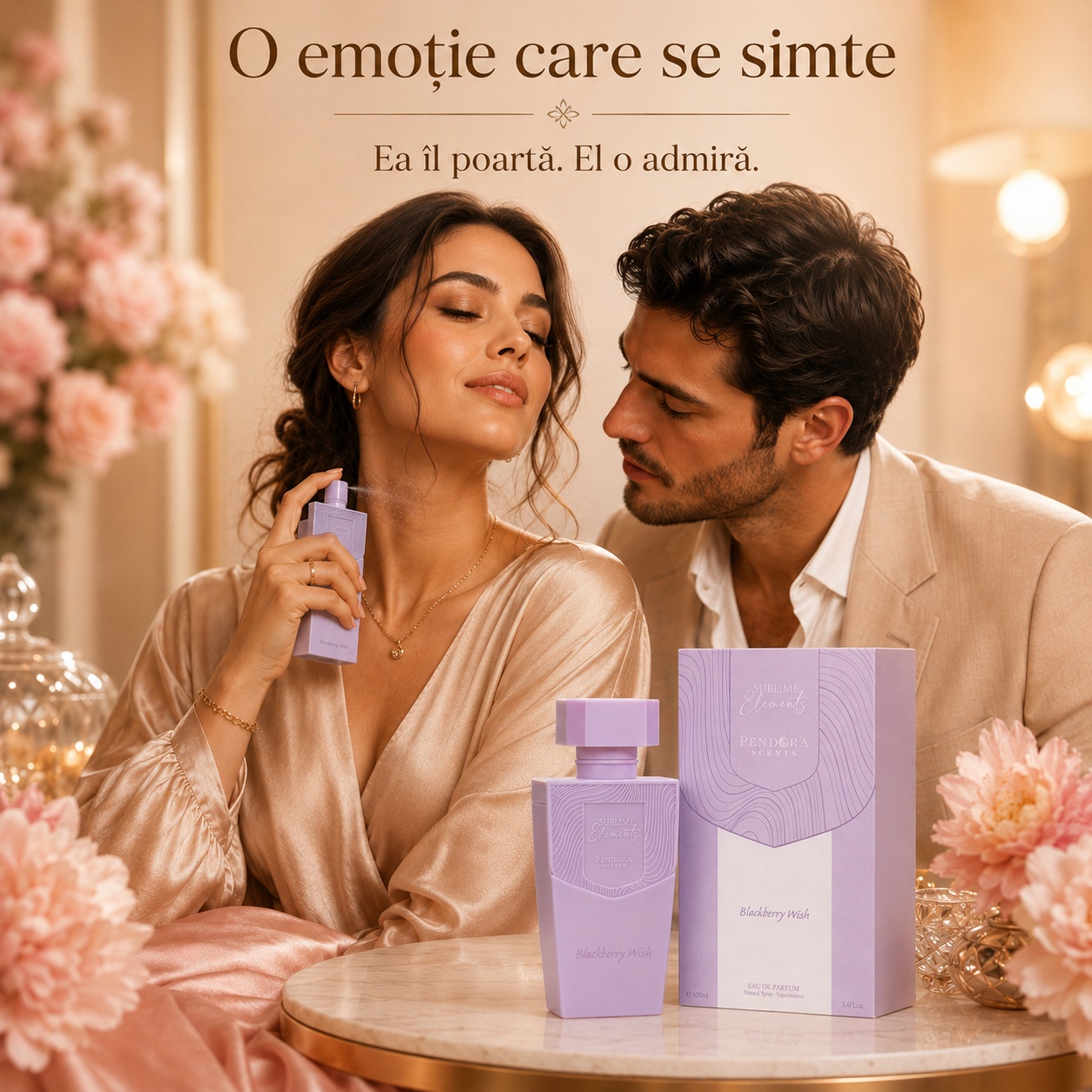 Pendora Scents Blackberry Wish Sublime o emoție care se simte, parfum elegant pentru femei și bărbați