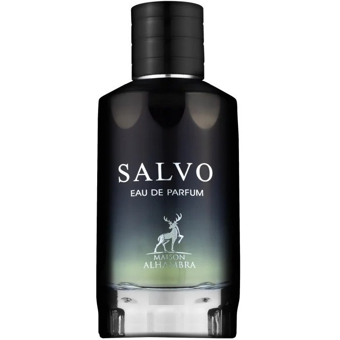 Sticlă parfum Salvo Maison Alhambra 100 ml negru fumuriu cu design masculin premium