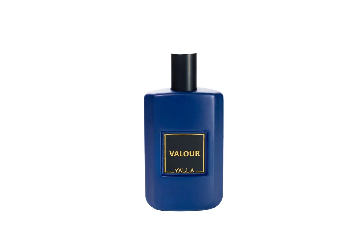 Valour Yalla parfum bărbătesc 50 ml flacon albastru cu vaporizator