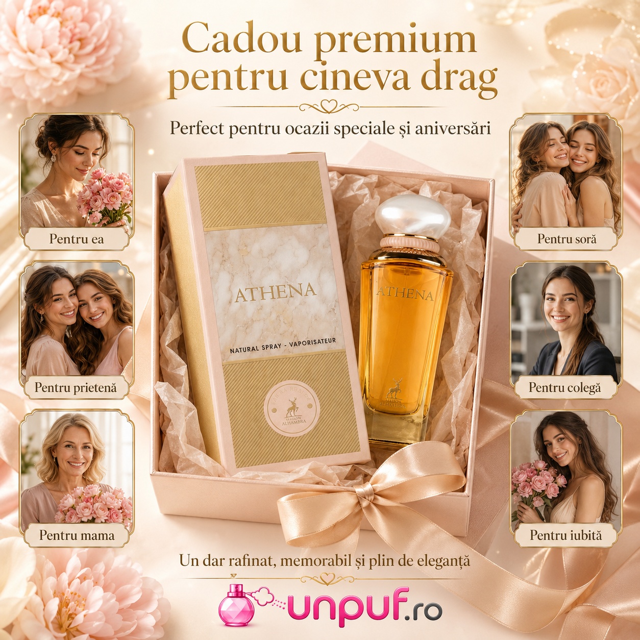Alhambra Athena cadou premium pentru mamă soră prietenă iubită sau colegă