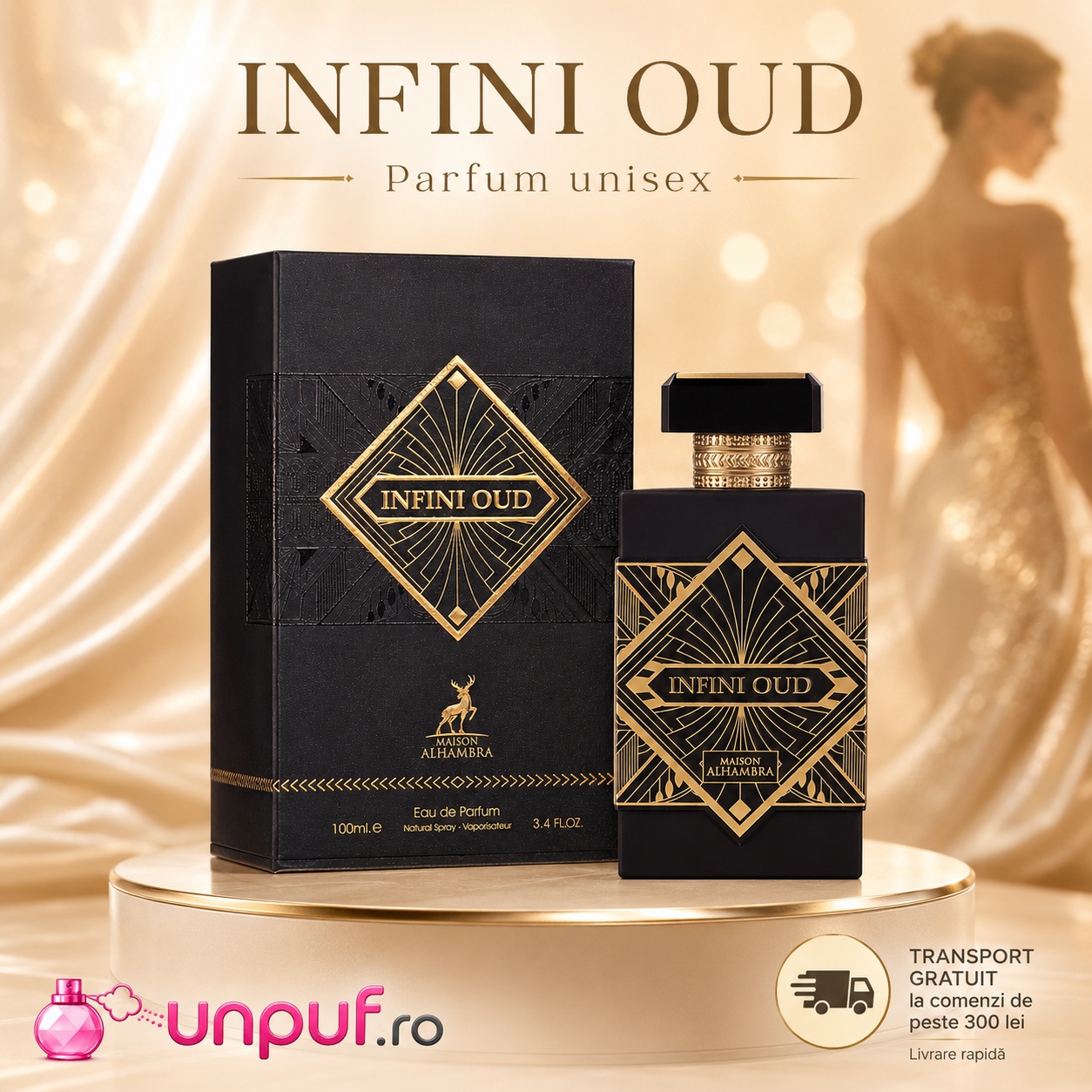 Alhambra Infini Oud ghid de utilizare parfum unisex oriental oud lemnos intens