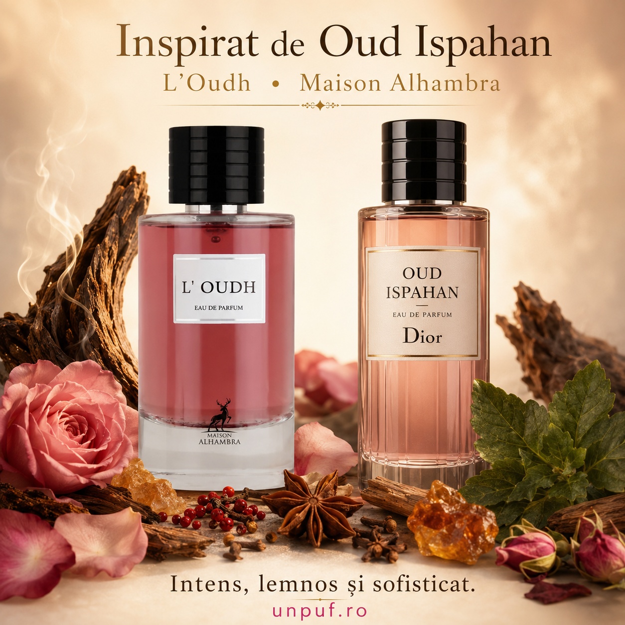 Alhambra L&rsquo;Oudh Maison Alhambra inspirat din Oud Ispahan