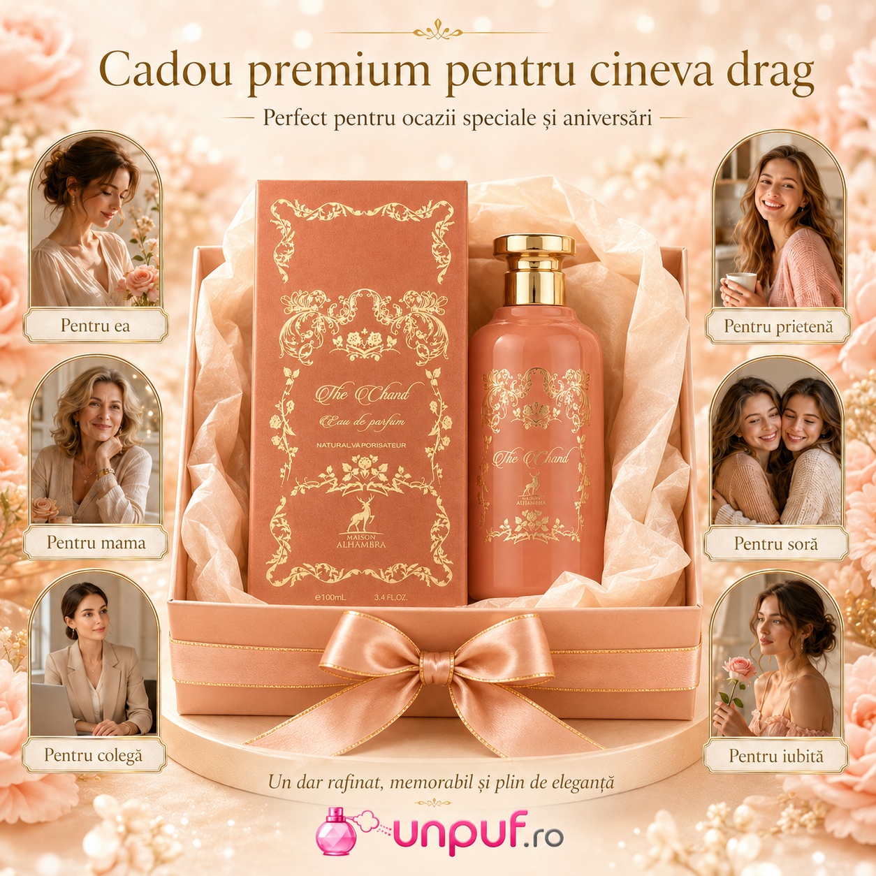 Alhambra The Chant cadou premium pentru iubită soție mamă soră prietenă colegă și femei speciale