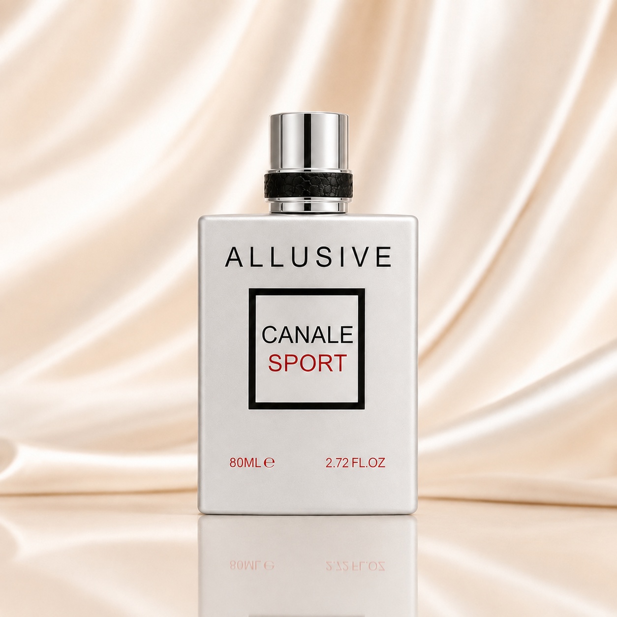 Sticlă Fragrance World Allusive Canale Sport Eau de Parfum 80ml, parfum arabesc fresh și masculin