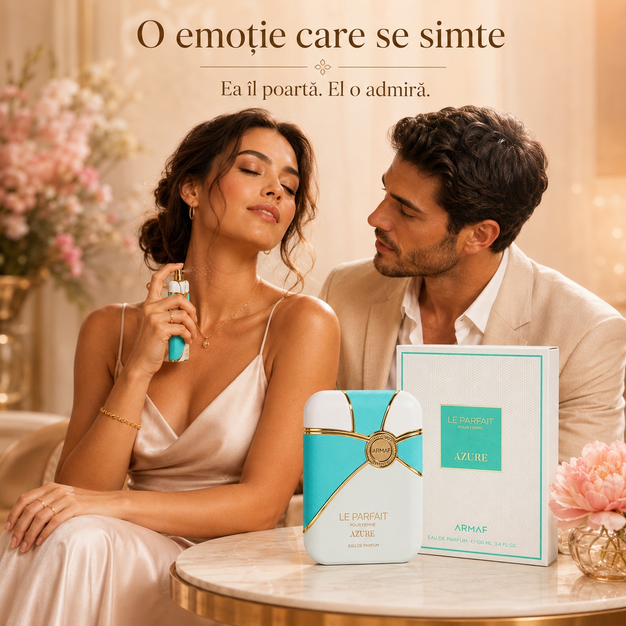Armaf Le Parfait Azure Pour Femme o emoție care se simte, parfum feminin elegant și memorabil