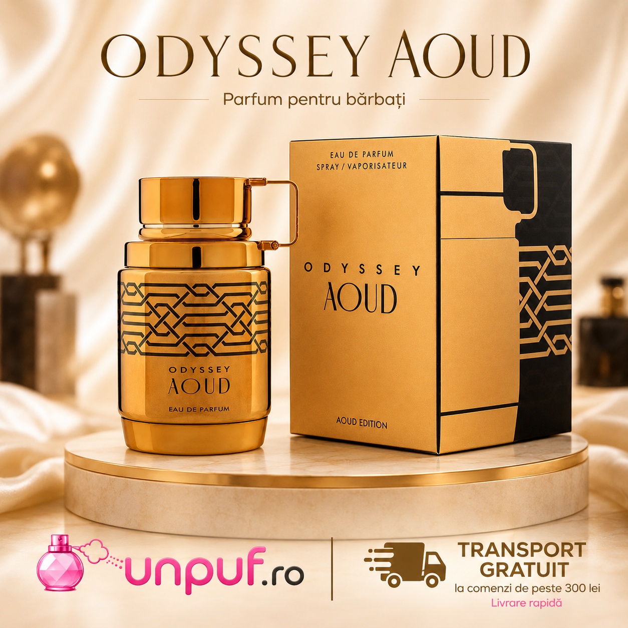 Armaf Odyssey Aoud beneficii și prezentare premium parfum oriental oud lemnos pentru bărbați