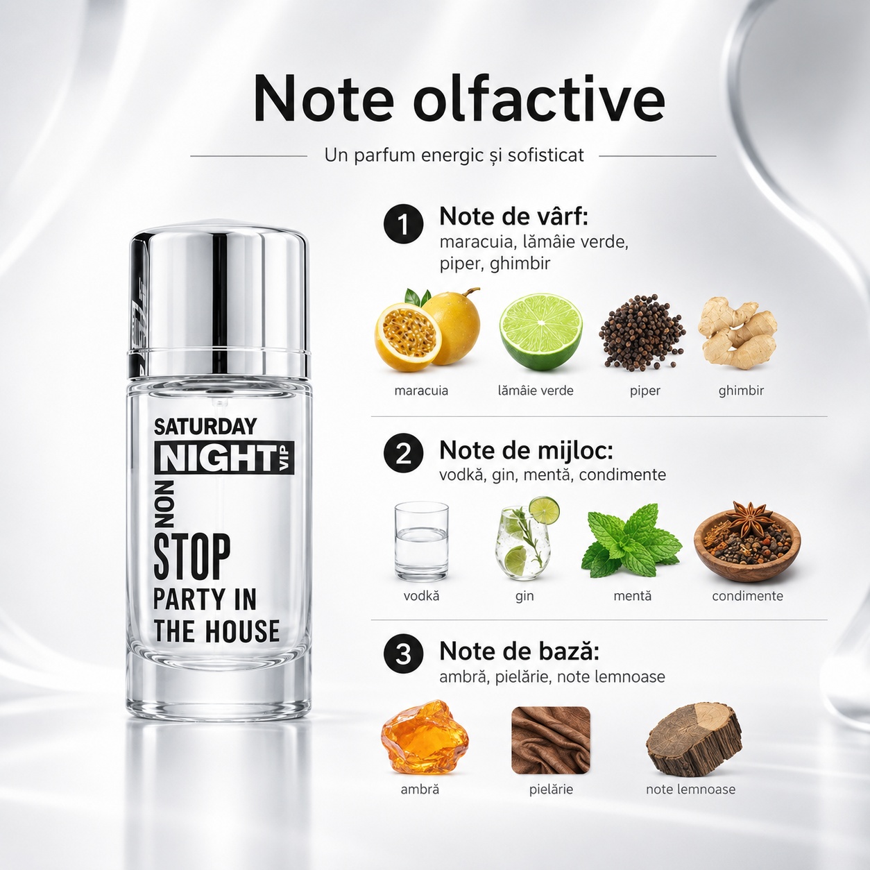 V.V. Love Saturday Night Non Stop parfum bărbat ideal pentru seară și ieșiri &icirc;n oraș