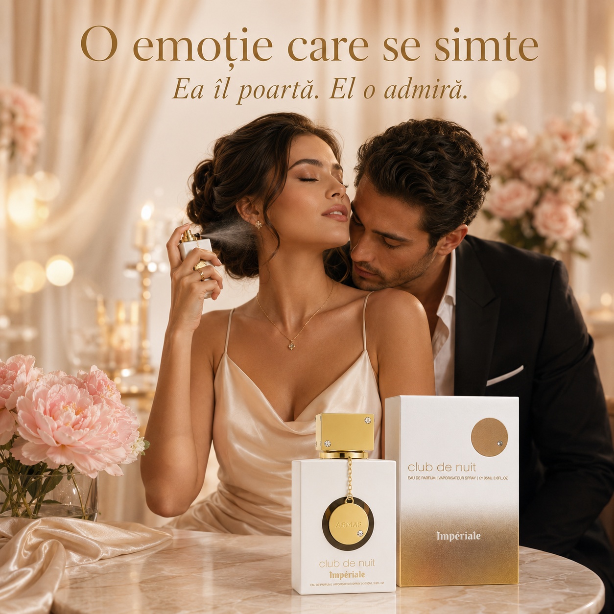 Club De Nuit Imperiale White Armaf o emoție care se simte, parfum feminin seducător și elegant