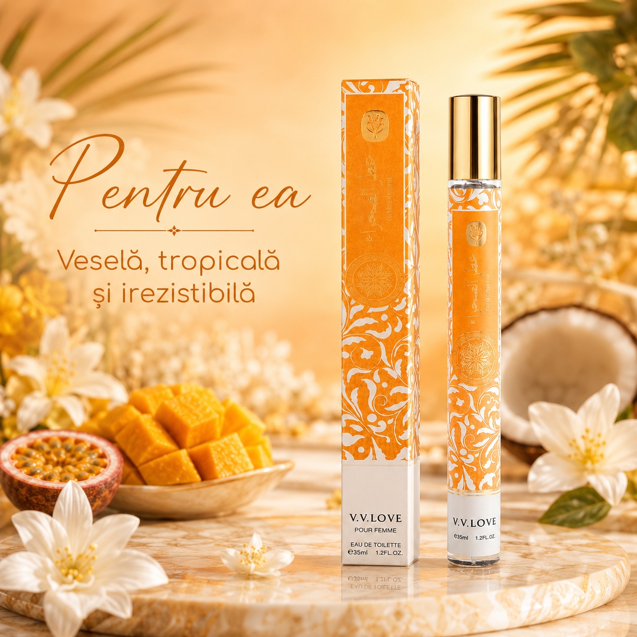Golden Horizon V.V. Love parfum pentru ea veselă tropicală și irezistibilă