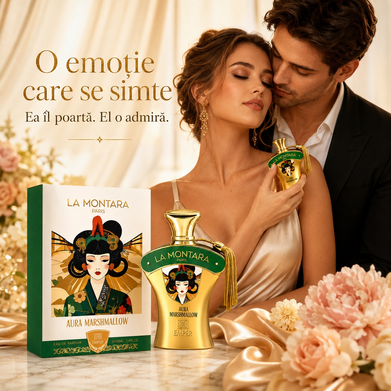 Aura Marshmallow Emper parfum feminin dulce, elegant și romantic pentru momente speciale