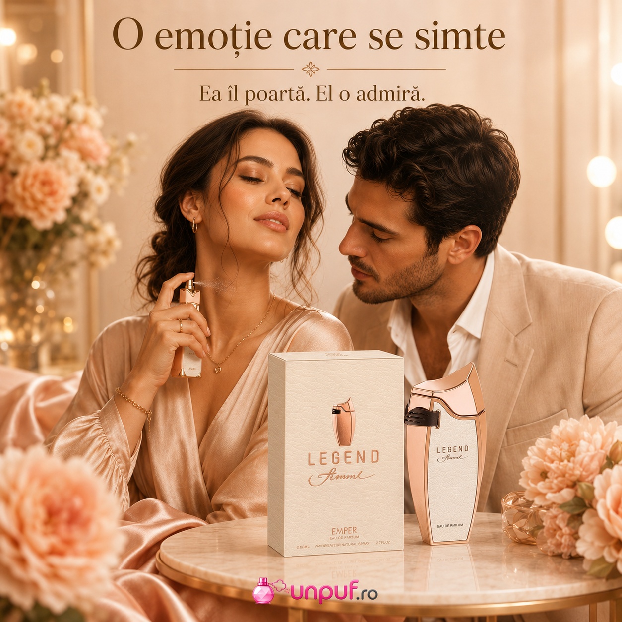 Emper Legend Femme parfum elegant pentru momente romantice, speciale și pline de feminitate