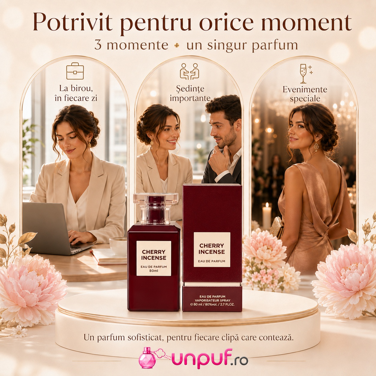 Cherry Incense potrivit pentru birou, ședințe importante și evenimente speciale