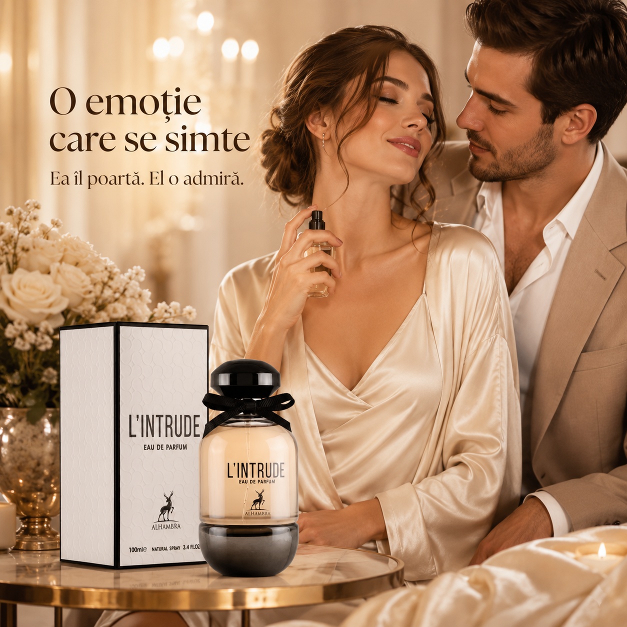 Intrude Maison Alhambra parfum de damă o emoție care se simte ea &icirc;l poartă el o admiră