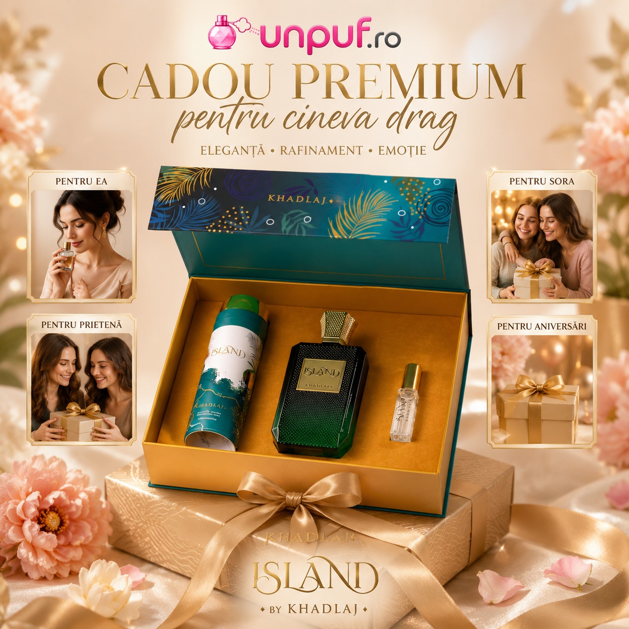 Khadlaj Island Set cadou premium pentru cineva drag