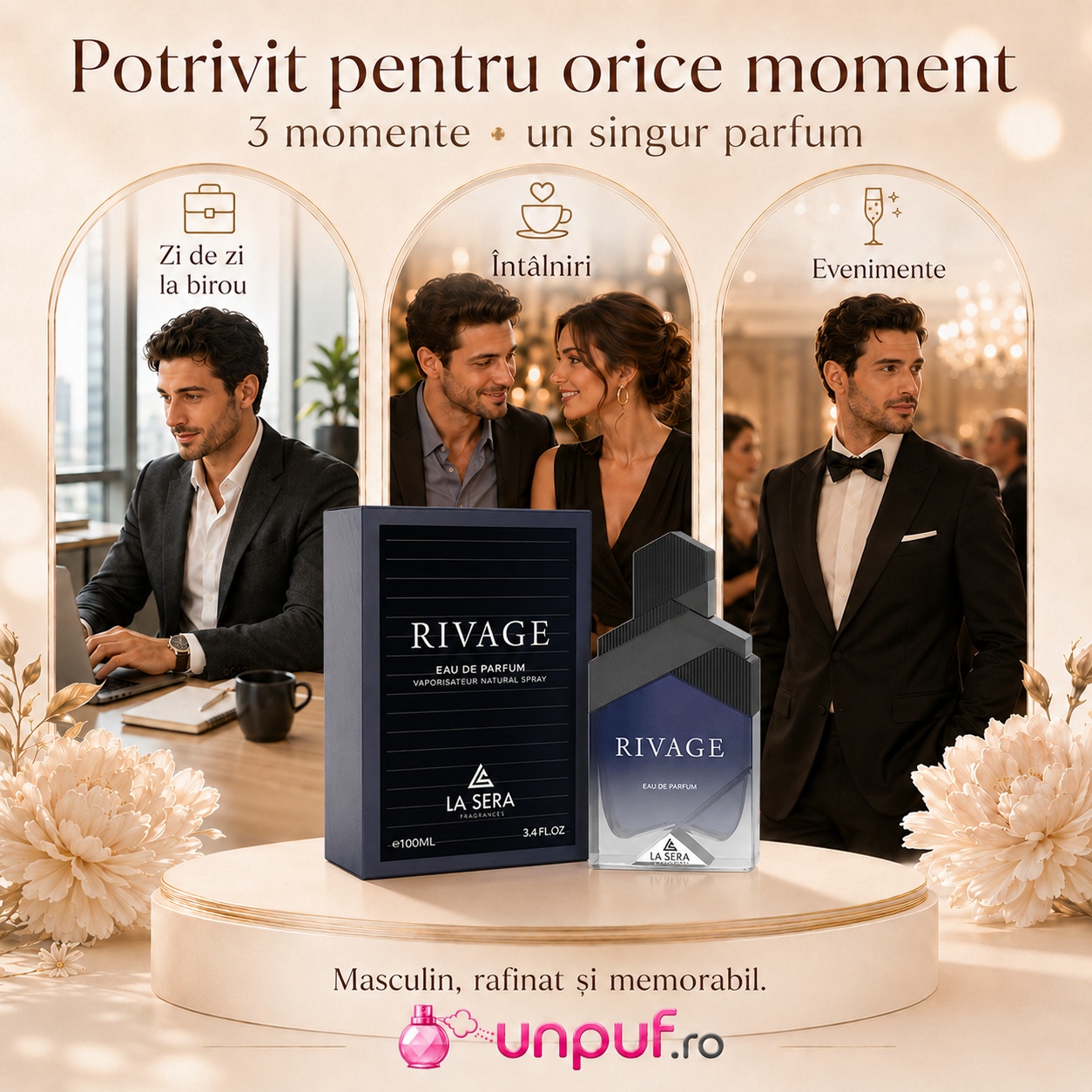 Parfum La Sera Rivage potrivit pentru birou, întâlniri și evenimente speciale