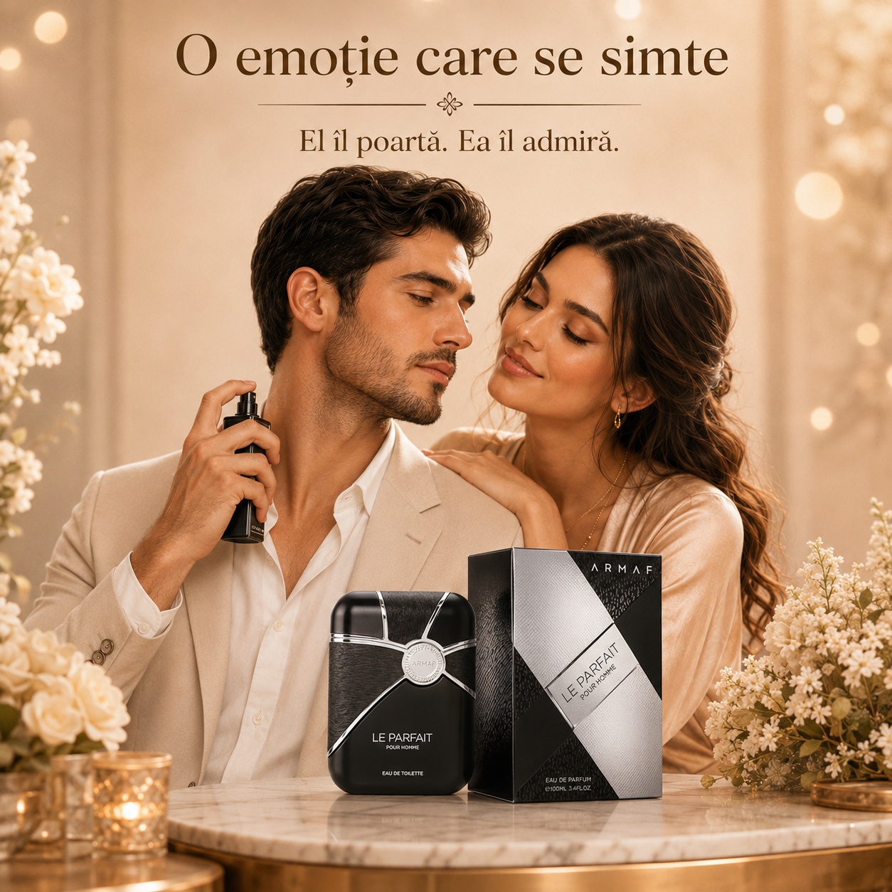 Armaf Le Parfait Pour Homme o emoție care se simte, parfum masculin elegant și seducător