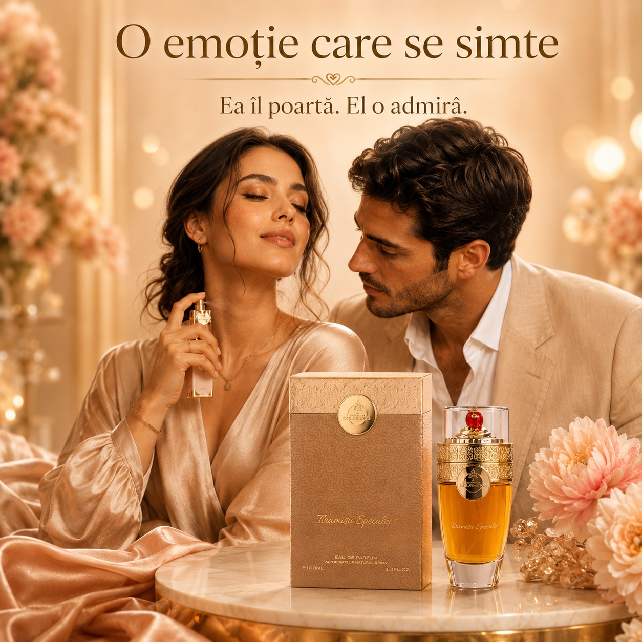 Tiramisu Speculoos parfum arabesc unisex, o emoție care se simte și rămâne memorabilă