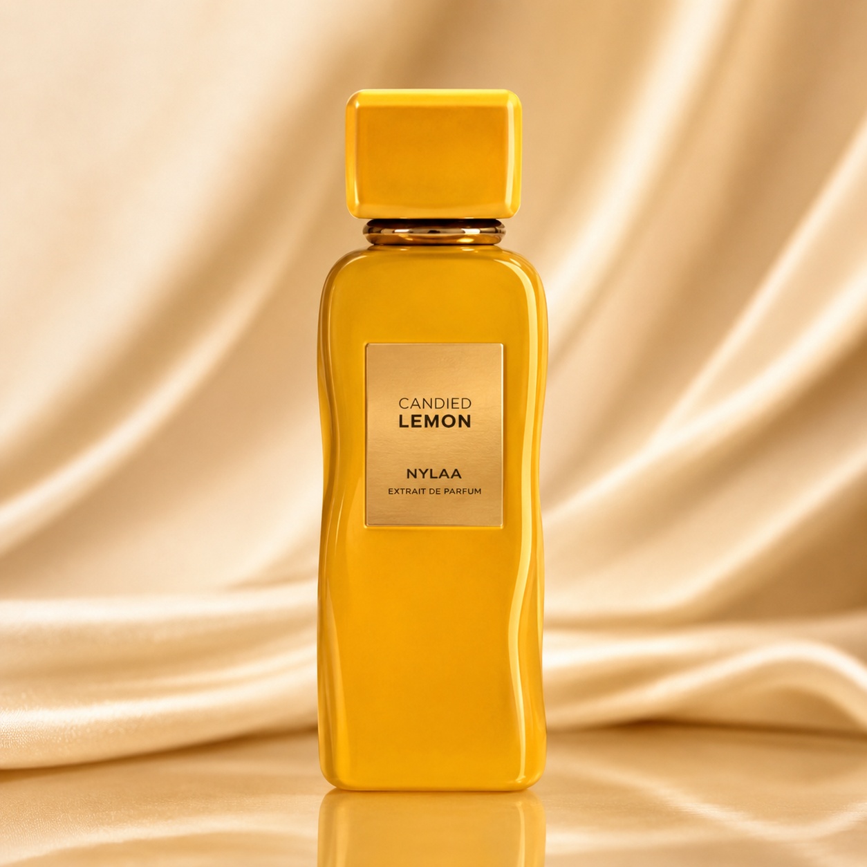 Flacon Nylaa Candied Lemon Extrait 100 ml by Rasasi, parfum galben luminos și elegant