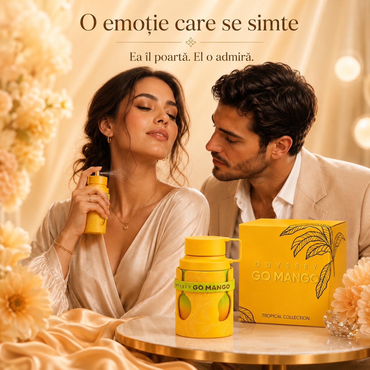 Odyssey Go Mango Men Armaf parfum tropical unisex pentru momente romantice și speciale