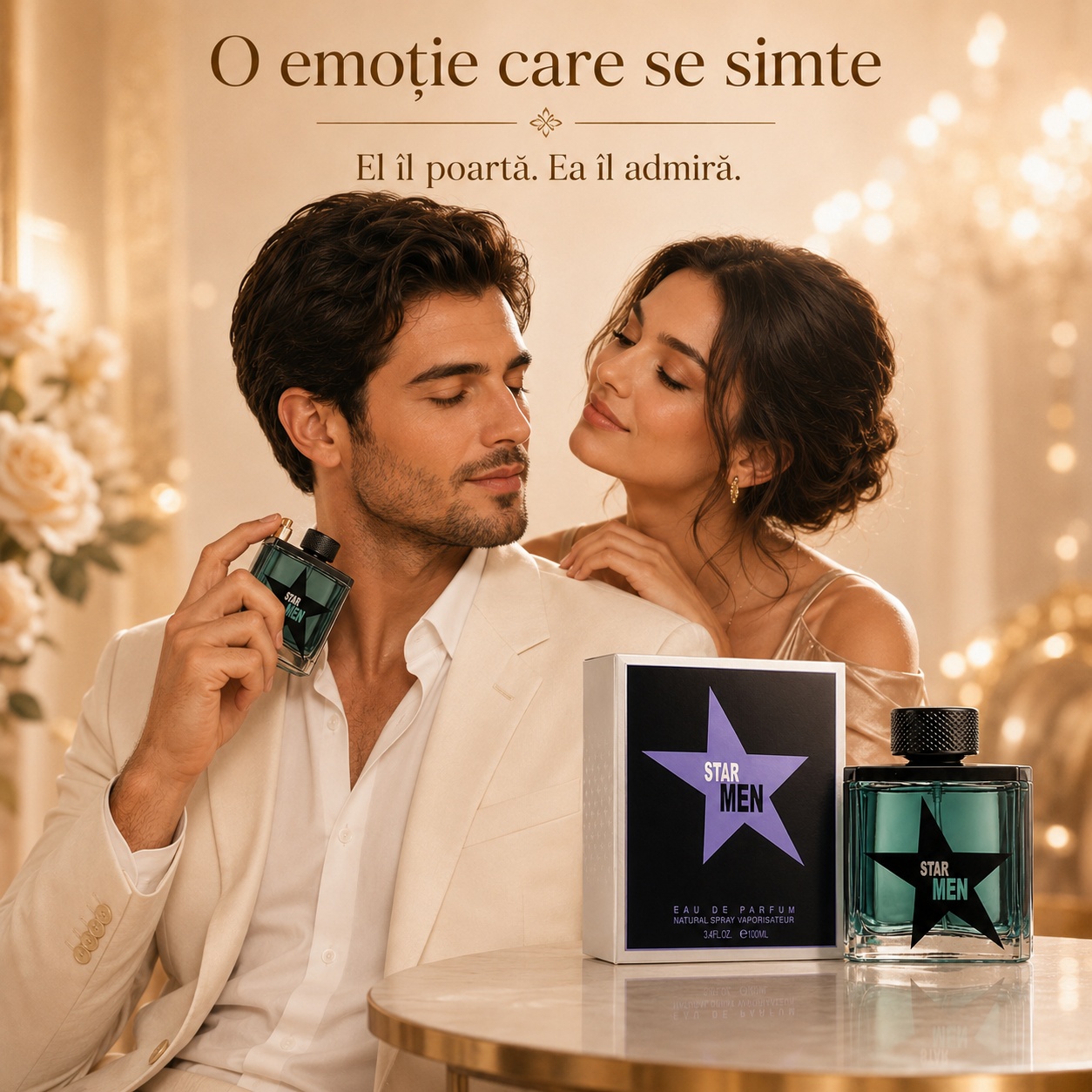 Star Men Fragrance World parfum bărbătesc elegant, admirat și potrivit pentru momente speciale