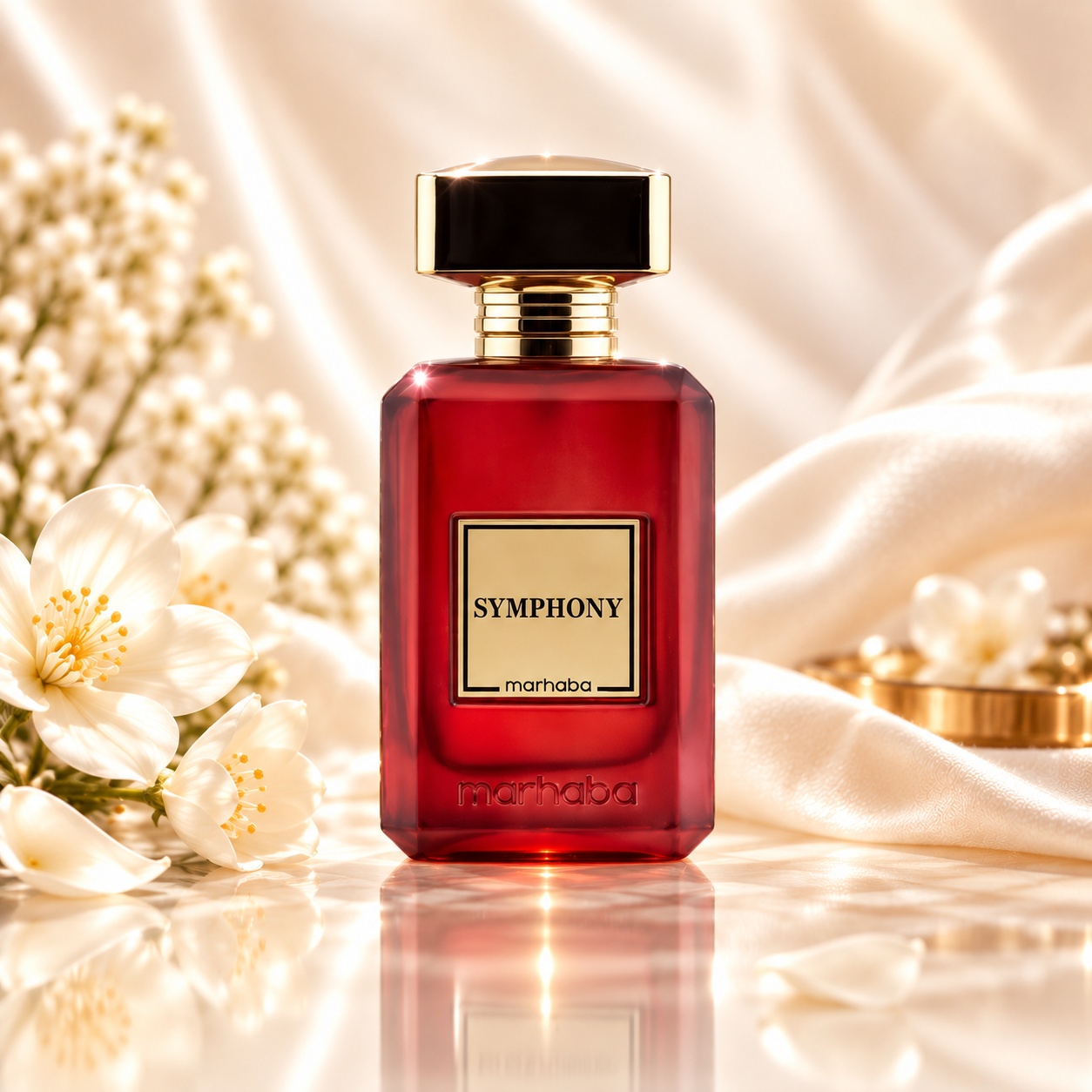 Flacon Symphony Marhaba parfum unisex floral-lemnos
