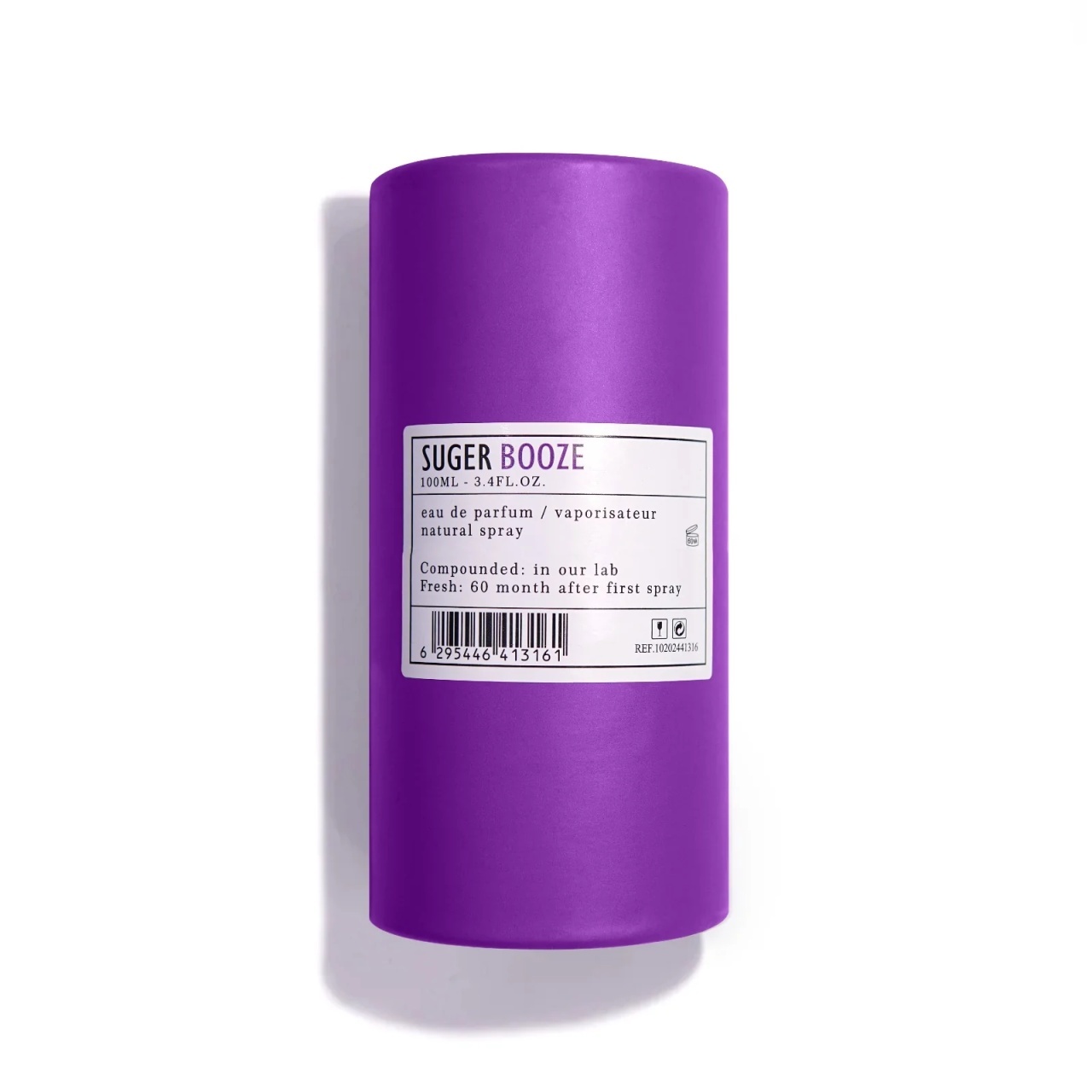 Cutie Aro-Fac Booze Suger Eau de Parfum 100 ml pe fundal alb