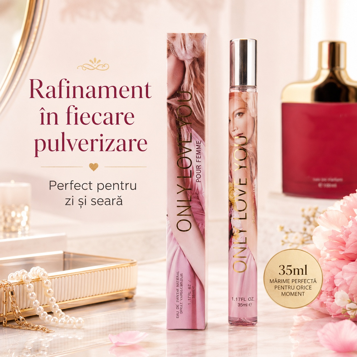 Only Love You Pour Femme rafinament &icirc;n fiecare pulverizare parfum de damă pentru zi și seară